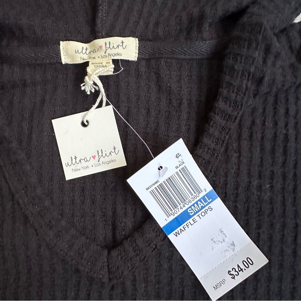 NWT Ultra Flirt Hoodie Size Small - Picture 4 of 9